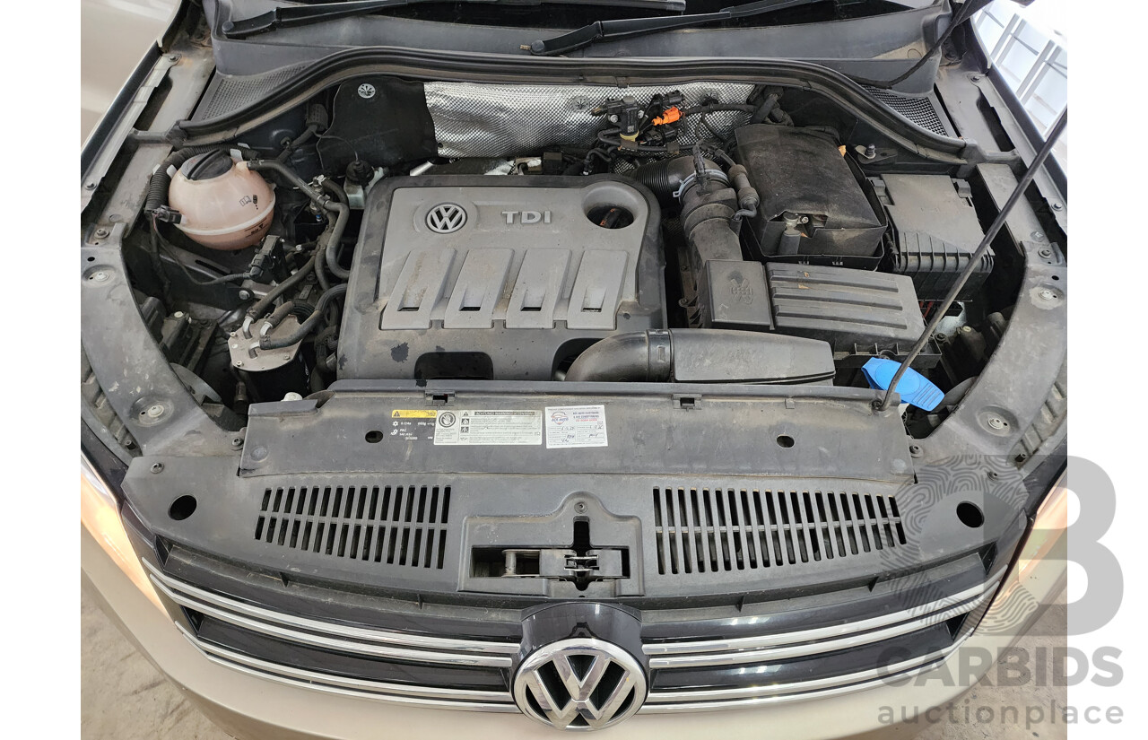 1/2013 Volkswagen Tiguan 103 TDI 5NC MY13 4d Wagon Beige 2.0L