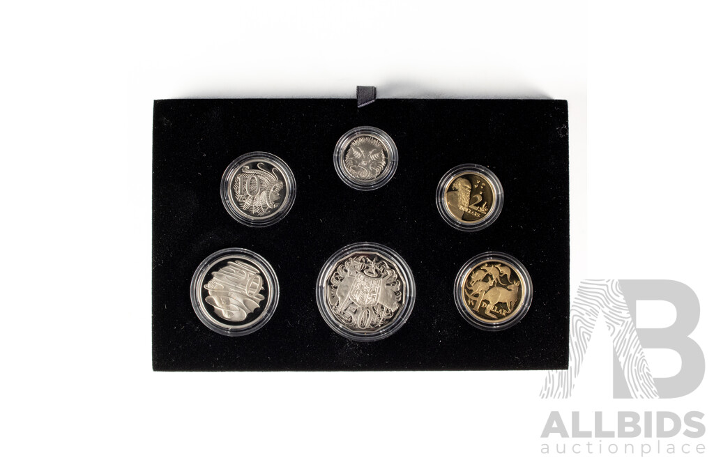 Australian RAM 2017 Six Proof Coin Set, QE2 Effigy of an Era, Ian Rank Broadley Portrait