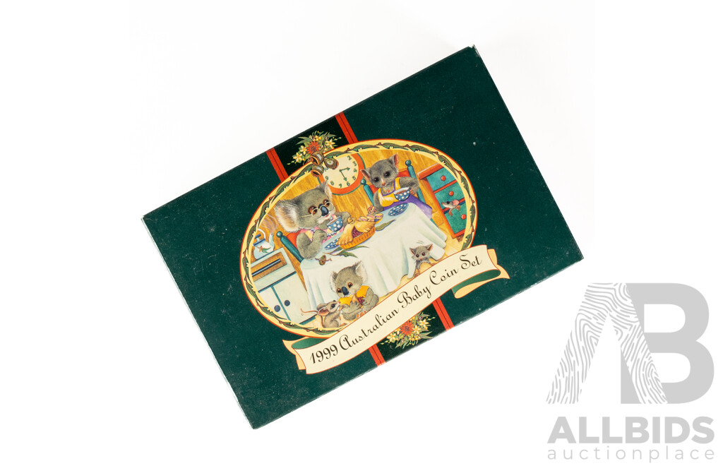 Australian RAM 1999 Six Proof Coins, Baby Coin Set