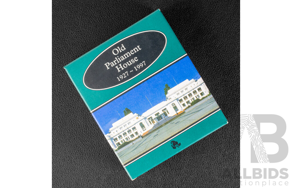 Australian RAM 1997 Silver One Dollar Proof Coin, Old Parliament House 1927-1997