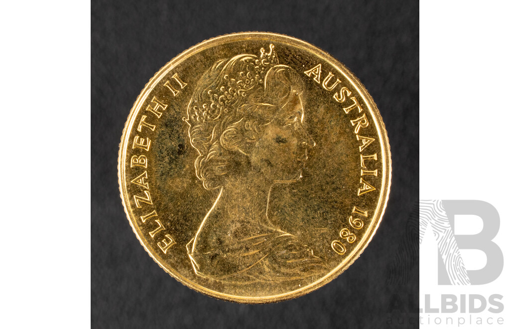 Australian RAM 1980 Gold Two Hundred Dollar Coin, Australian Koala .916