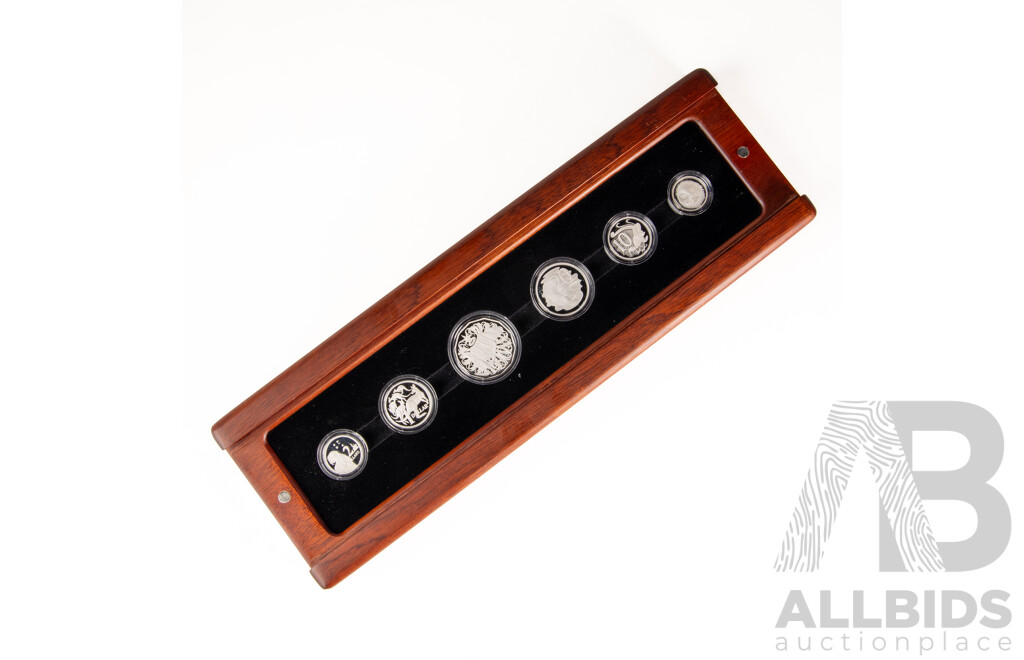 Australian RAM 2009 Six Silver Proof Coin Year Set .999