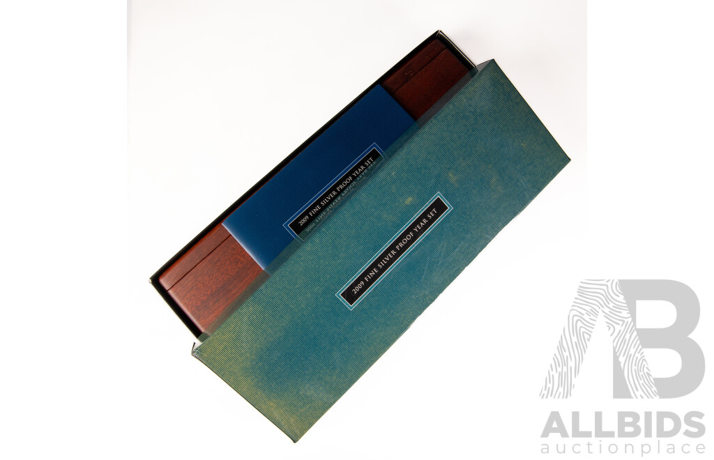 Australian RAM 2009 Six Silver Proof Coin Year Set .999