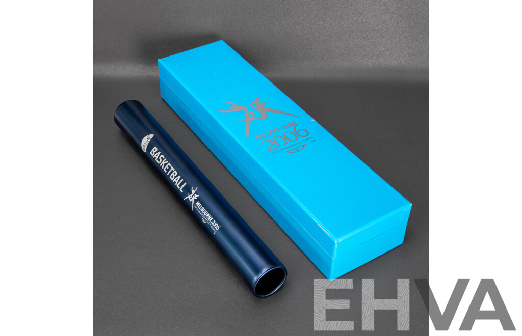 Boxed Melbourne 2006 Commonwealth Games Batton