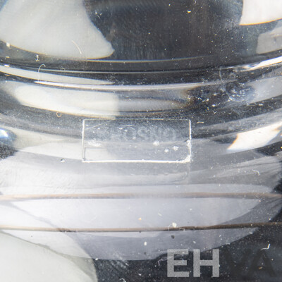 Vintage Polish Krosno Crystal Vase