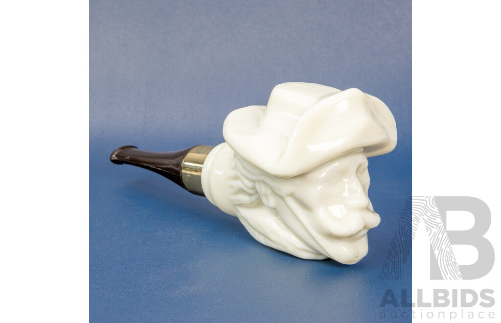 Retro Avon Pony Express Pipe Shaped Aftershave Bottle