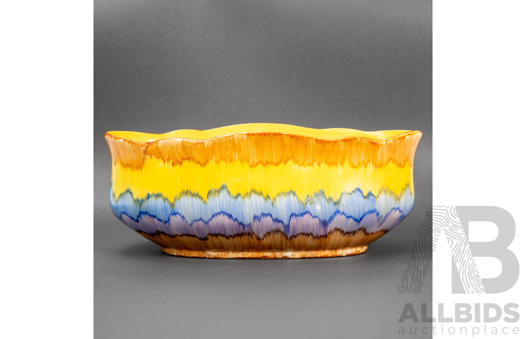 Antique English Beswick Narcis Trough Vase, 7749