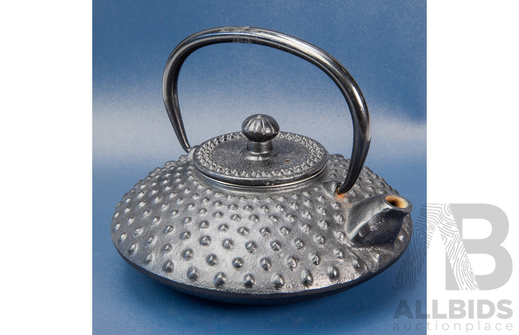 Vintage Japanese Cast Iron Teapot