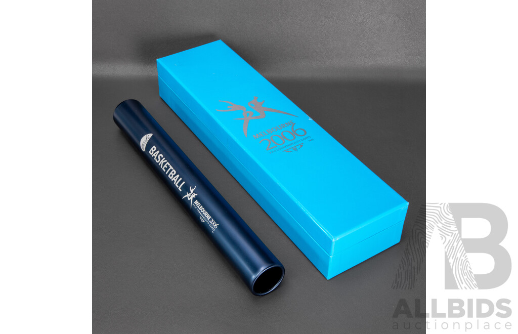 Boxed Melbourne 2006 Commonwealth Games Batton