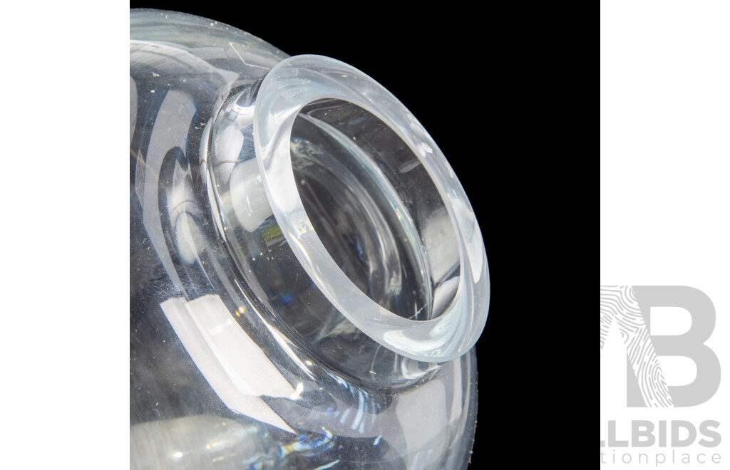 Vintage Polish Krosno Crystal Vase