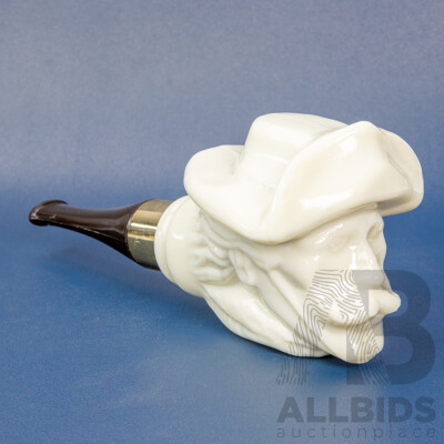 Retro Avon Pony Express Pipe Shaped Aftershave Bottle