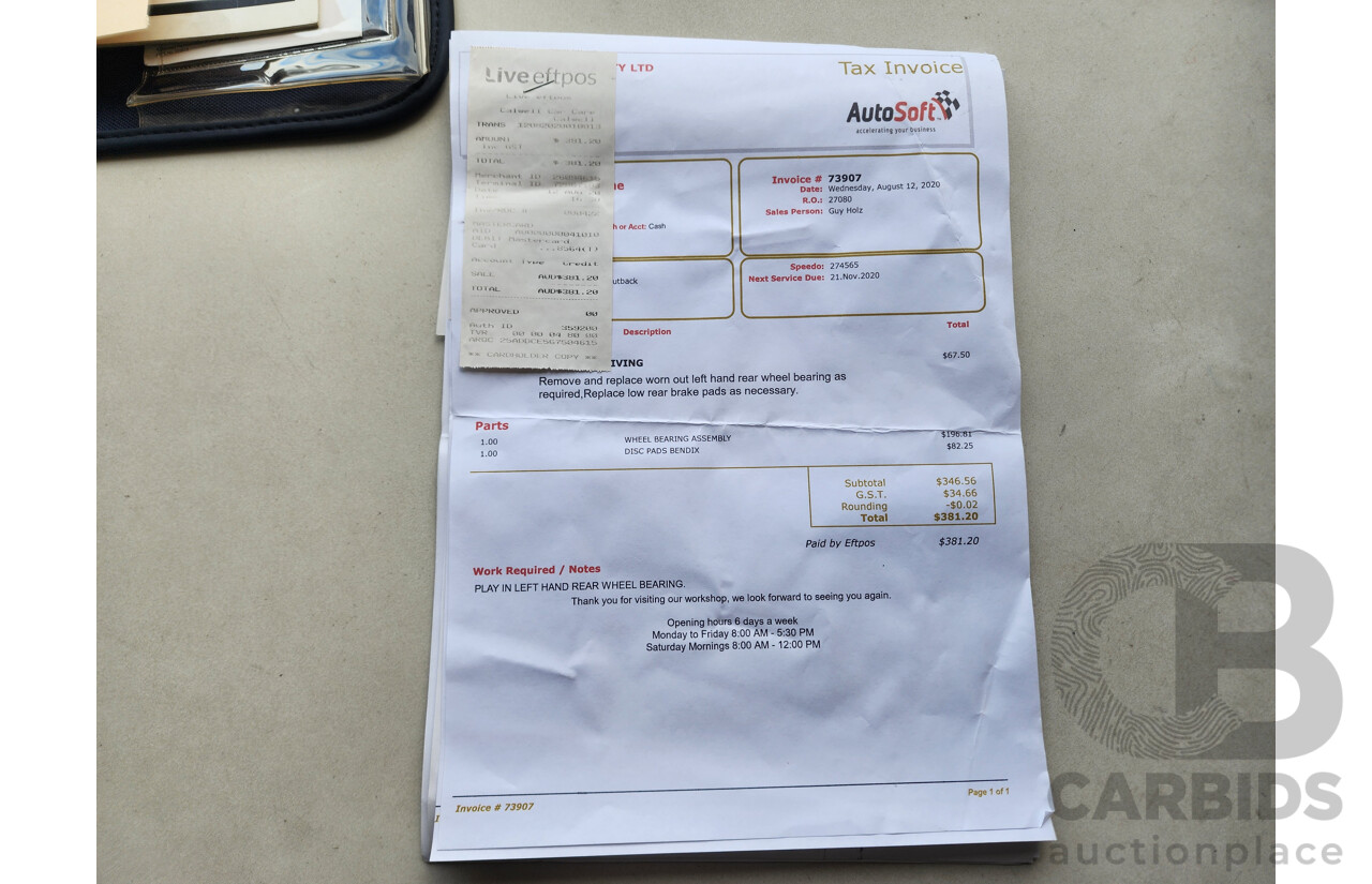 3/2004 Subaru Outback 3.0R Premium MY04 4d Wagon Silver 3.0L