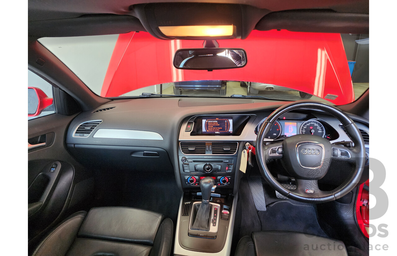 1/2012 Audi A4 2.0 TDI B8 (8K) 4d Sedan Red 2.0L