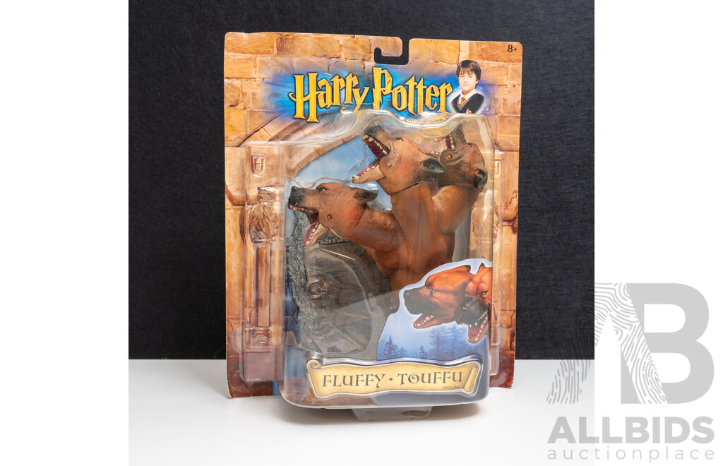 Harry Potter Fluffy Figurine in Original Box by Matel