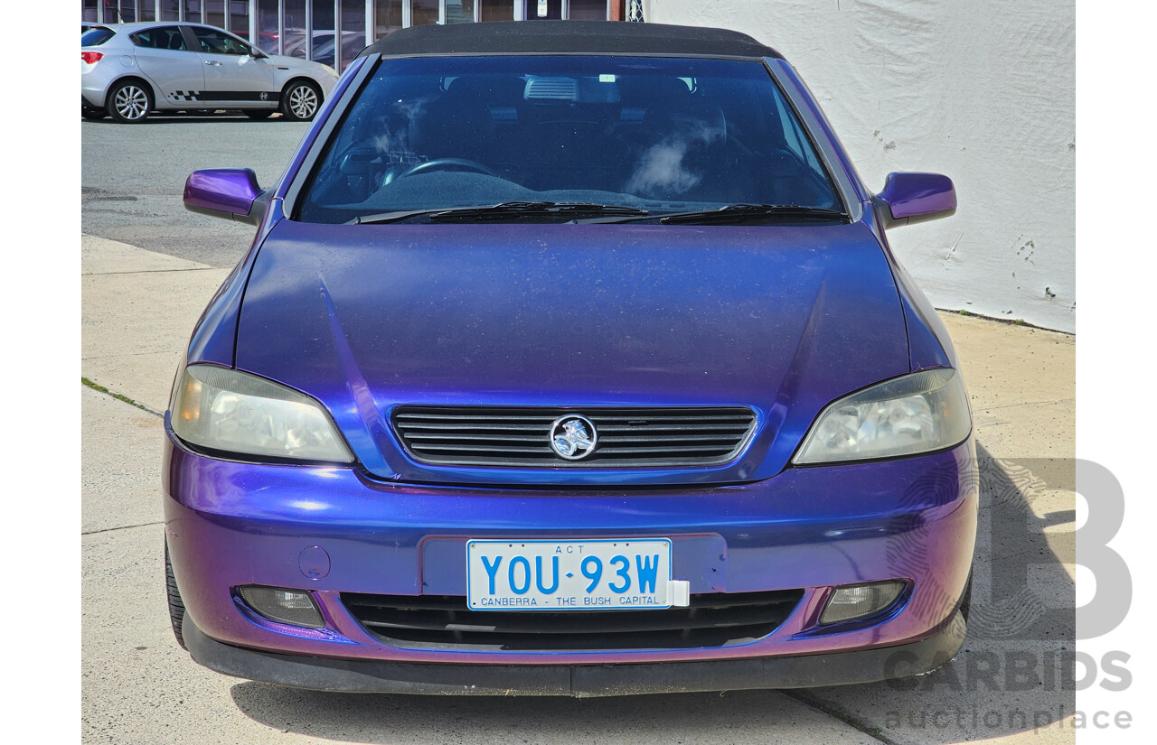 9/2005 Holden Astra Convertible TS 2d Convertible Blue 2.2L