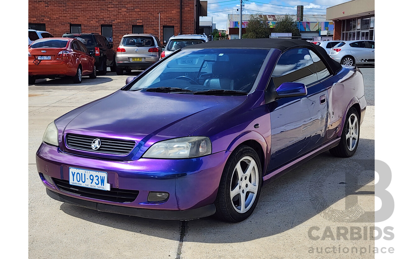 9/2005 Holden Astra Convertible TS 2d Convertible Blue 2.2L