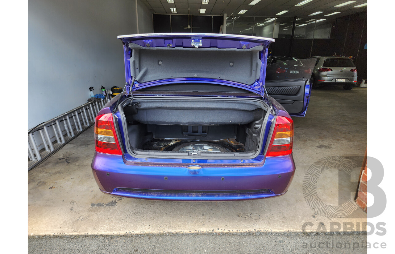 9/2005 Holden Astra Convertible TS 2d Convertible Blue 2.2L