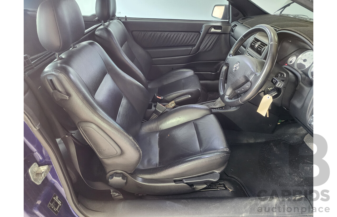 9/2005 Holden Astra Convertible TS 2d Convertible Blue 2.2L