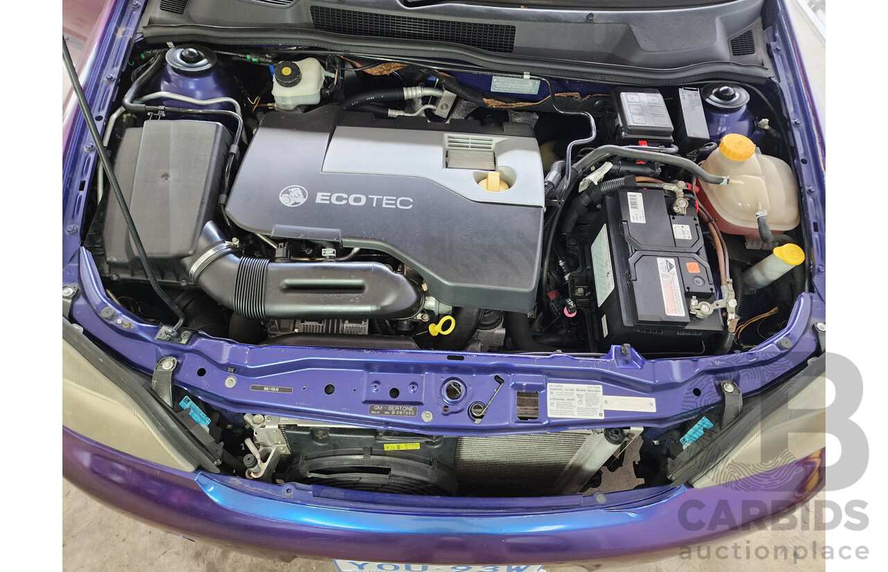 9/2005 Holden Astra Convertible TS 2d Convertible Blue 2.2L