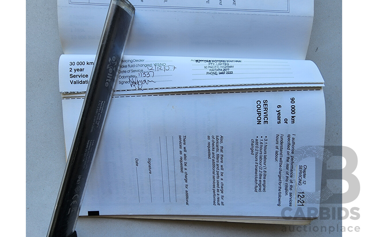 9/2005 Holden Astra Convertible TS 2d Convertible Blue 2.2L