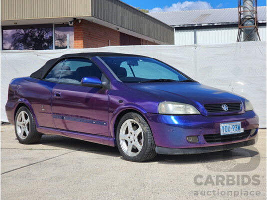 9/2005 Holden Astra Convertible TS 2d Convertible Blue 2.2L