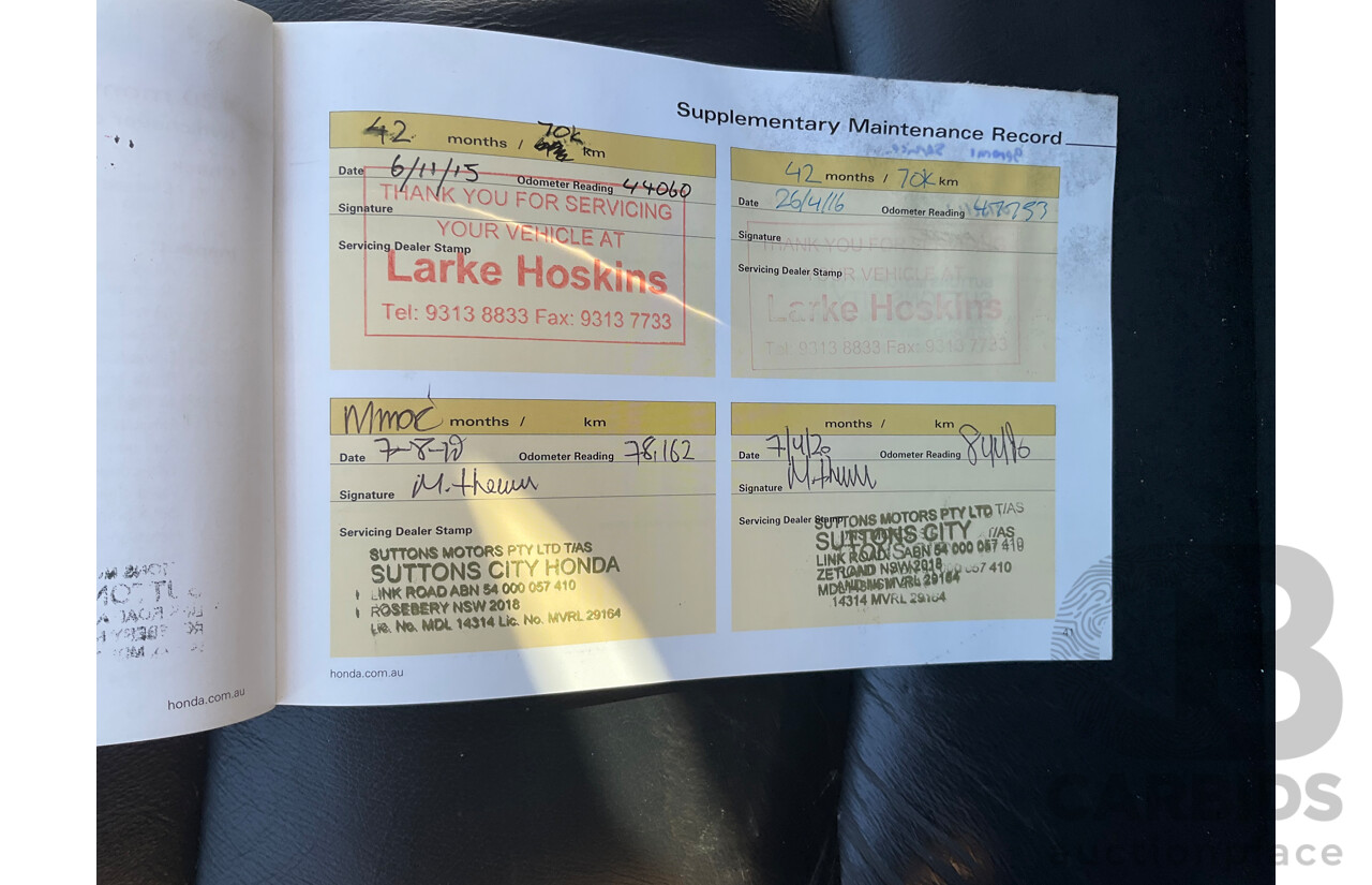 3/2010 Honda Odyssey Luxury RB 4d Wagon White 2.4L