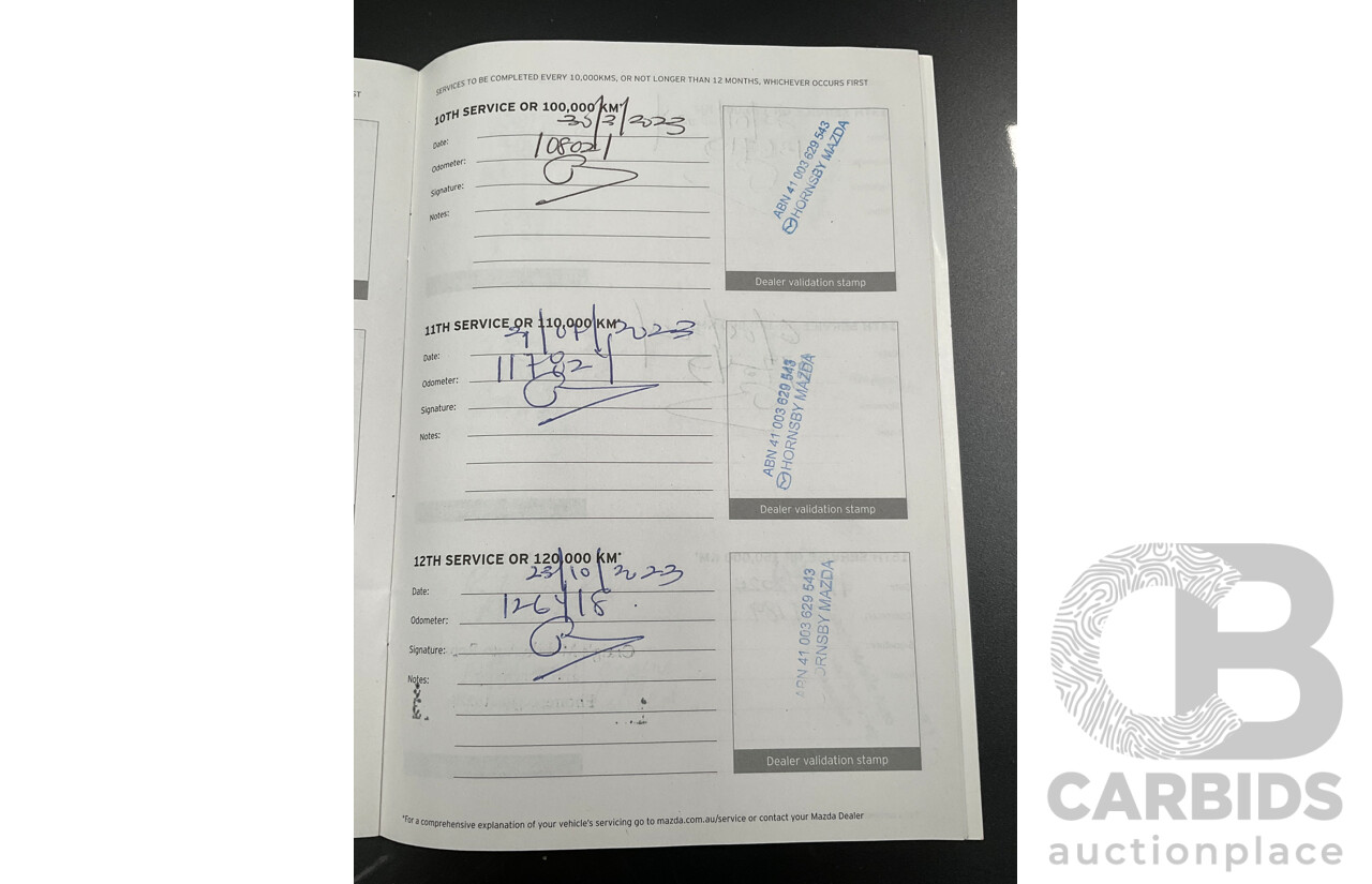 02/2018 Mazda Mazda3 SP25 GT (FWD) BN MY18 5D Hatchback Machine Grey Metallic 2.5L