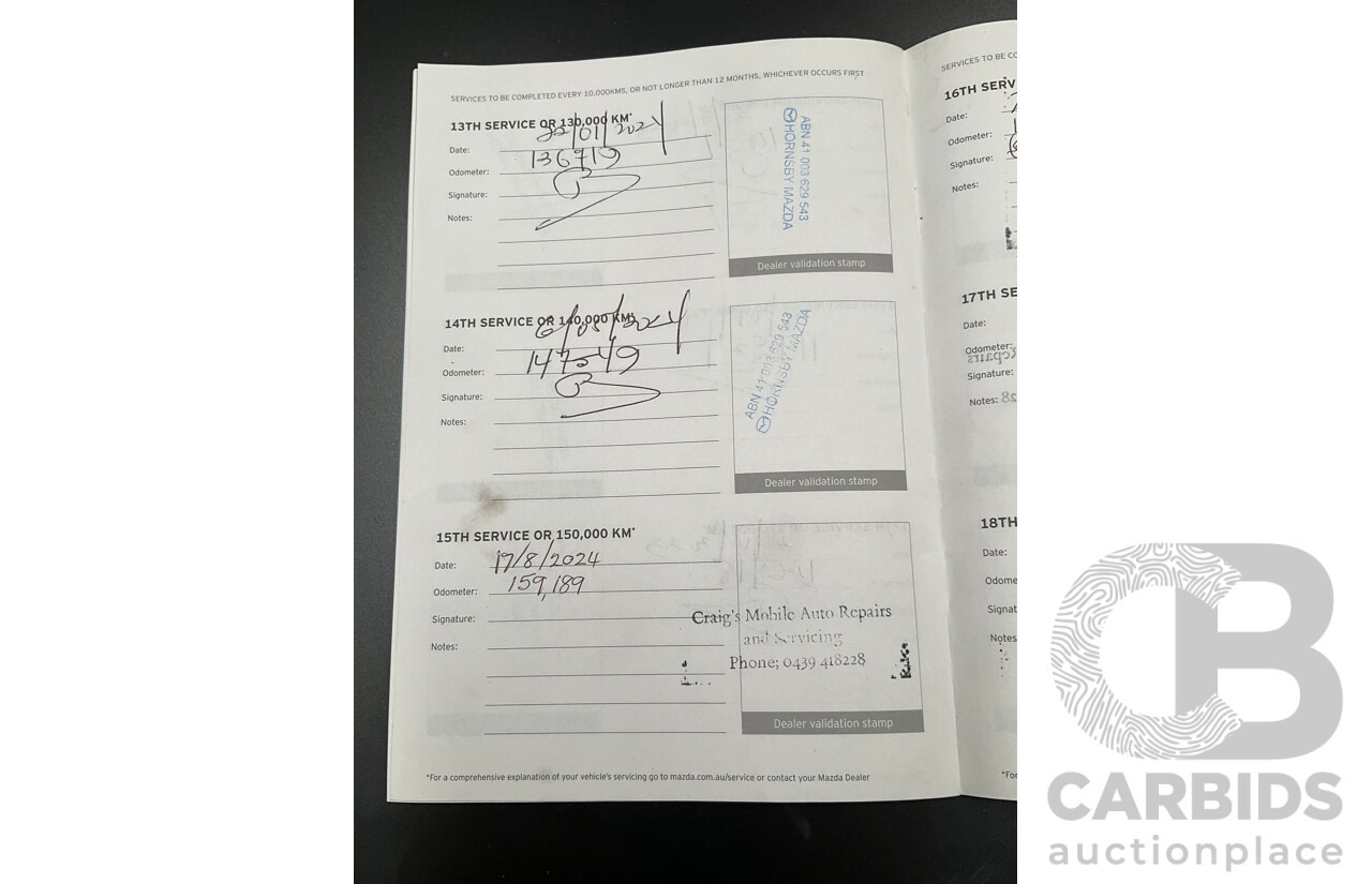 02/2018 Mazda Mazda3 SP25 GT (FWD) BN MY18 5D Hatchback Machine Grey Metallic 2.5L
