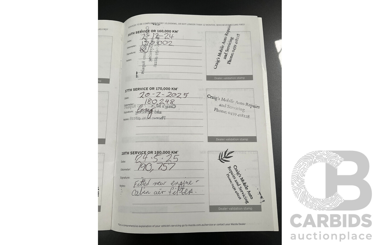 02/2018 Mazda Mazda3 SP25 GT (FWD) BN MY18 5D Hatchback Machine Grey Metallic 2.5L
