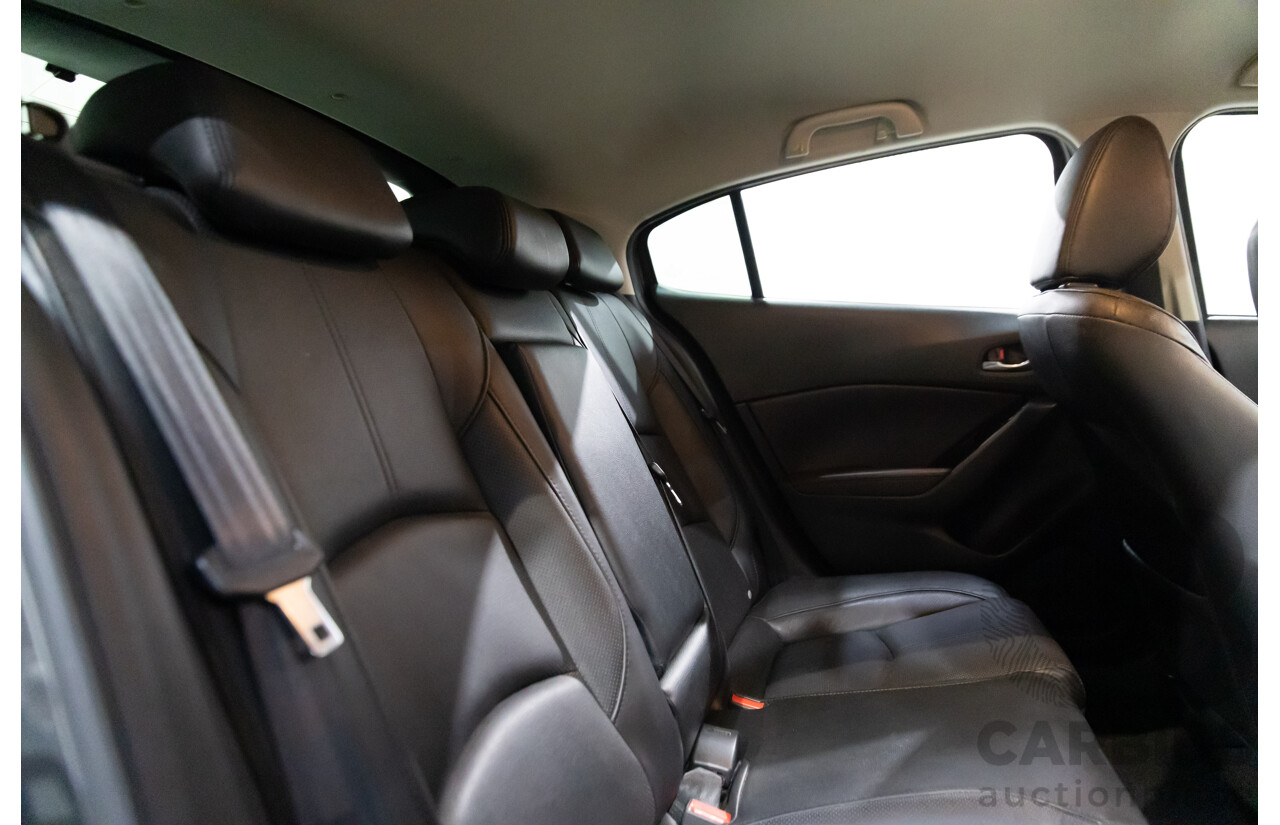 02/2018 Mazda Mazda3 SP25 GT (FWD) BN MY18 5D Hatchback Machine Grey Metallic 2.5L