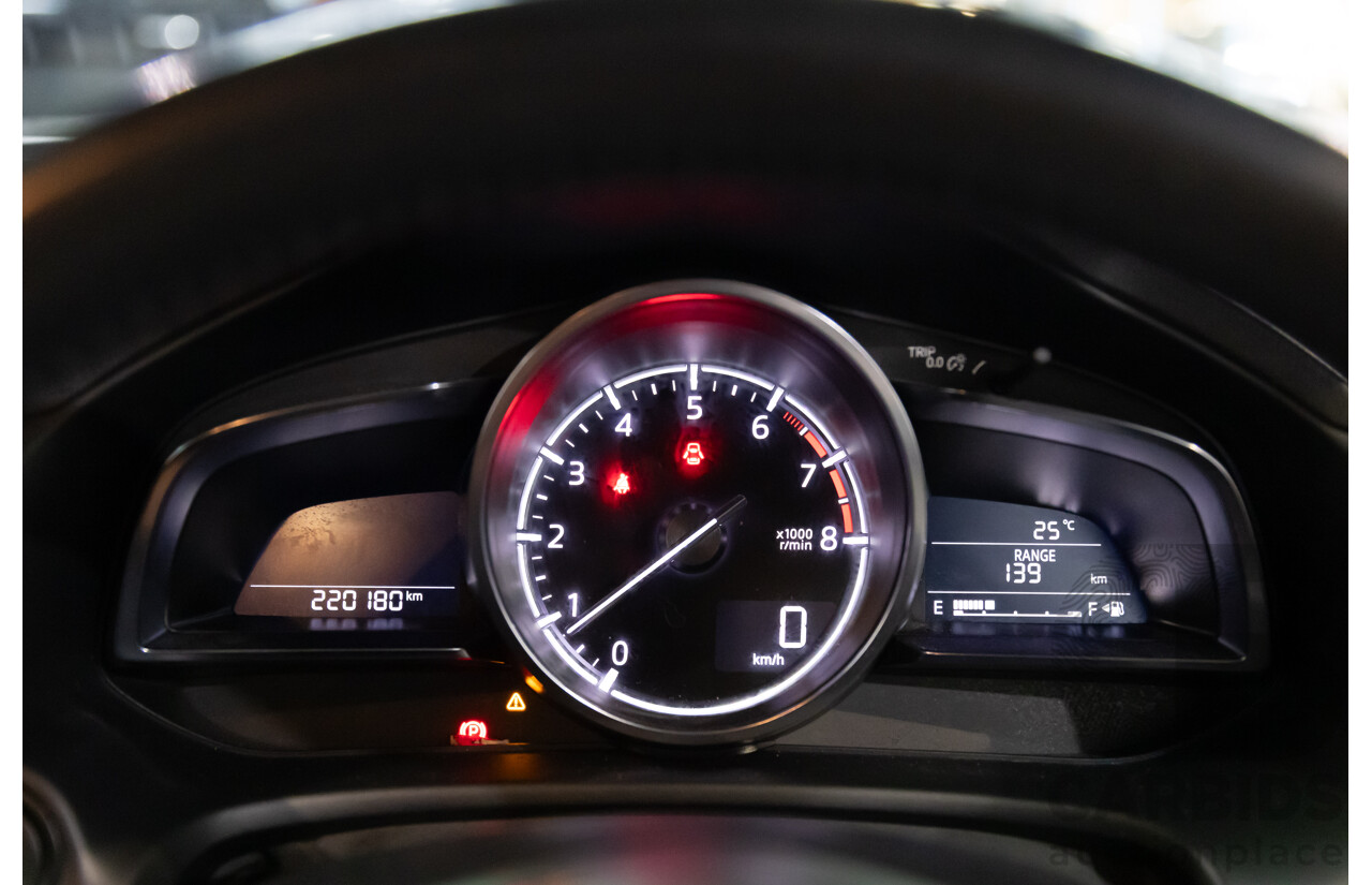 02/2018 Mazda Mazda3 SP25 GT (FWD) BN MY18 5D Hatchback Machine Grey Metallic 2.5L