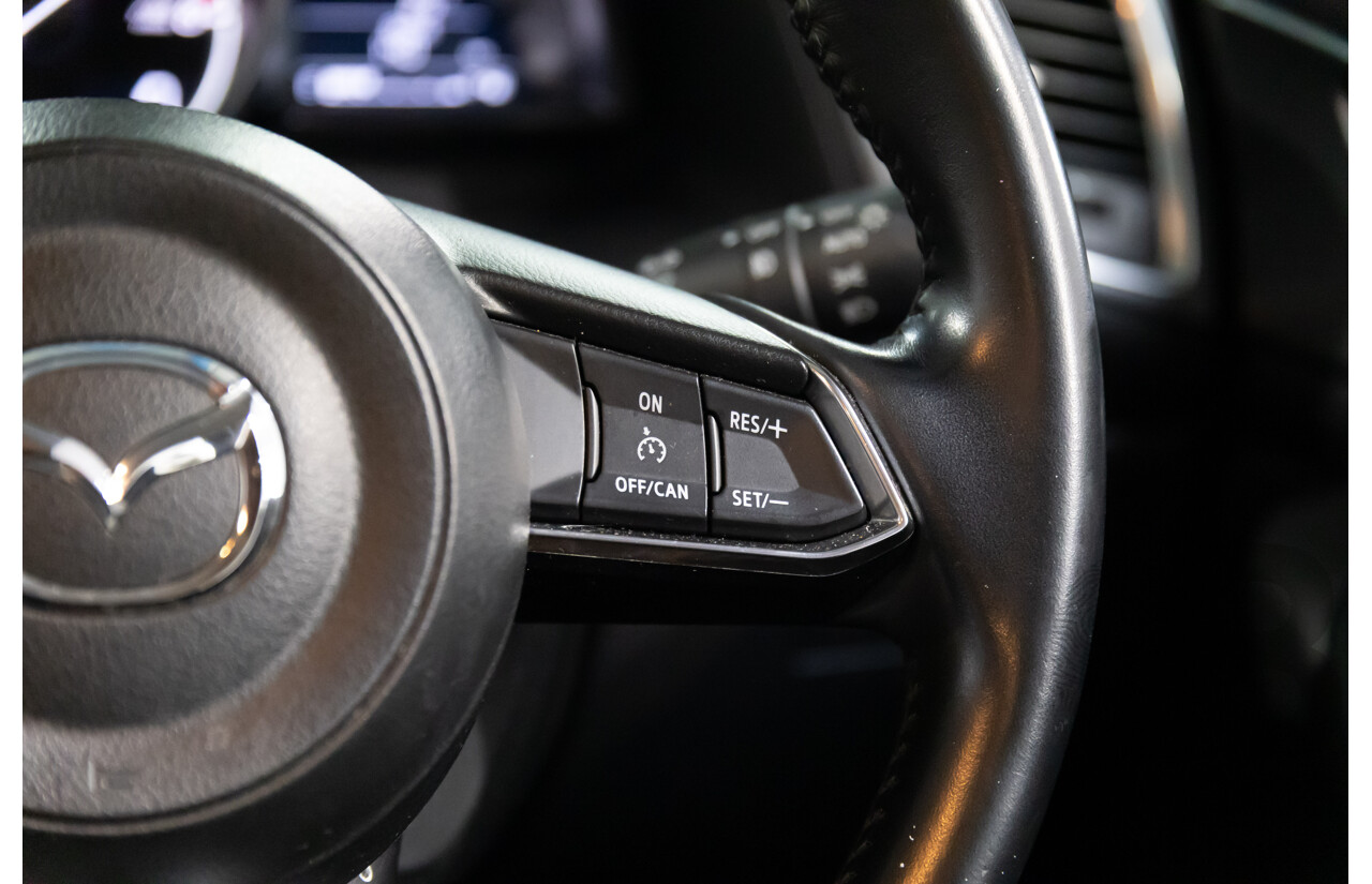 02/2018 Mazda Mazda3 SP25 GT (FWD) BN MY18 5D Hatchback Machine Grey Metallic 2.5L