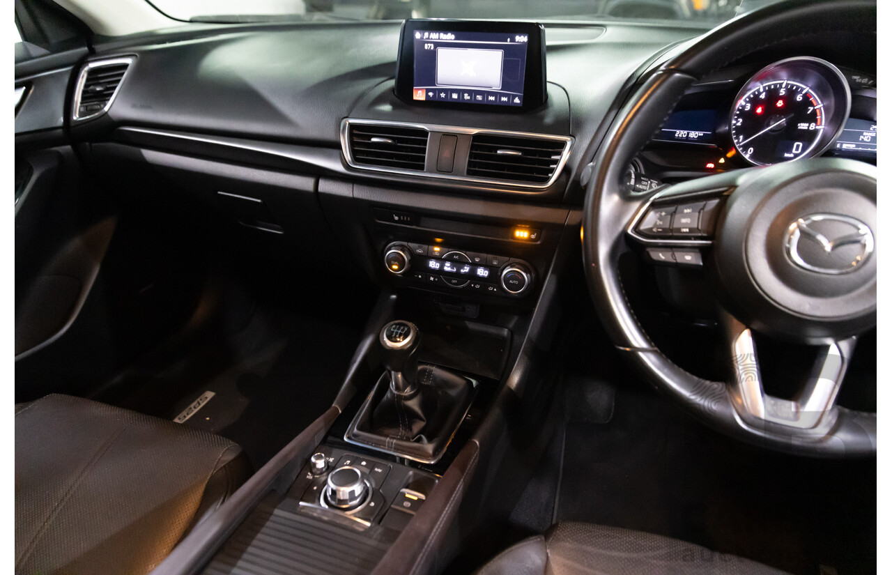 02/2018 Mazda Mazda3 SP25 GT (FWD) BN MY18 5D Hatchback Machine Grey Metallic 2.5L