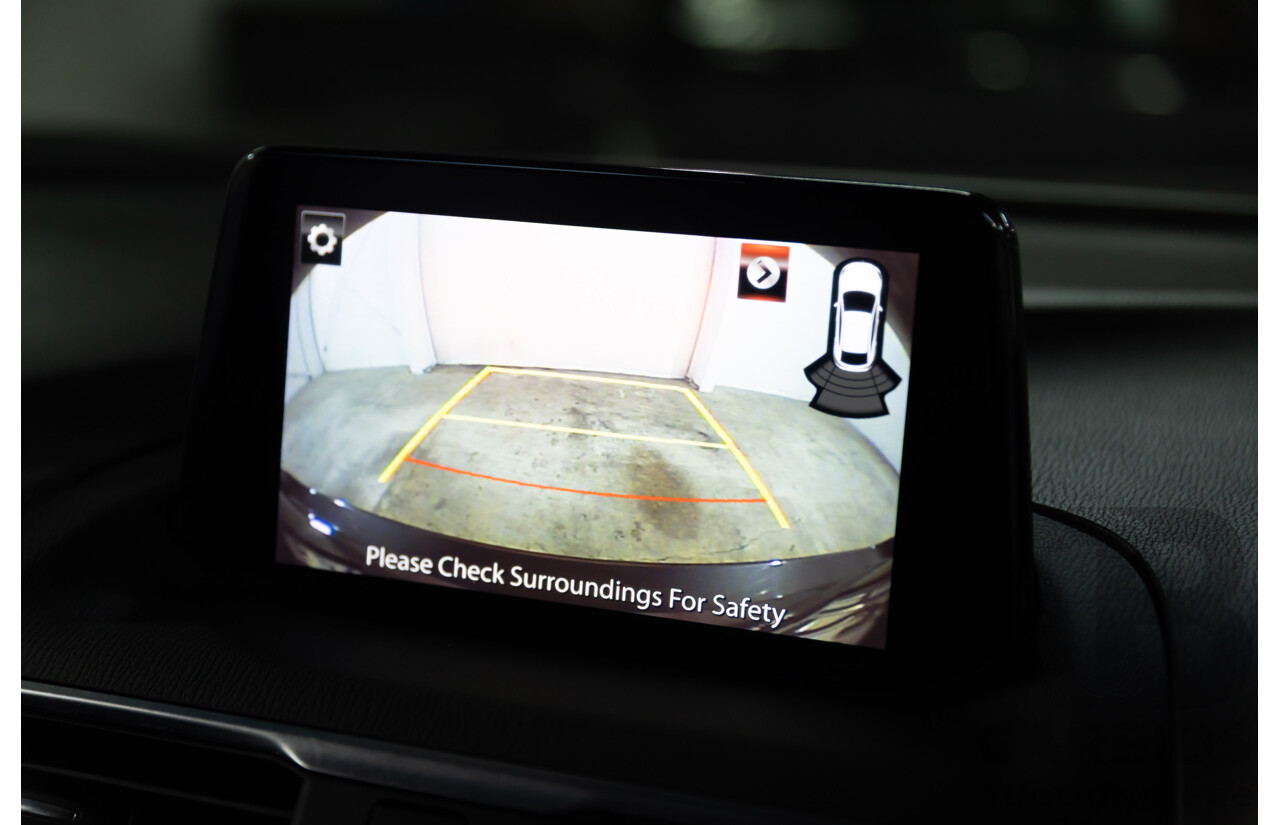 02/2018 Mazda Mazda3 SP25 GT (FWD) BN MY18 5D Hatchback Machine Grey Metallic 2.5L