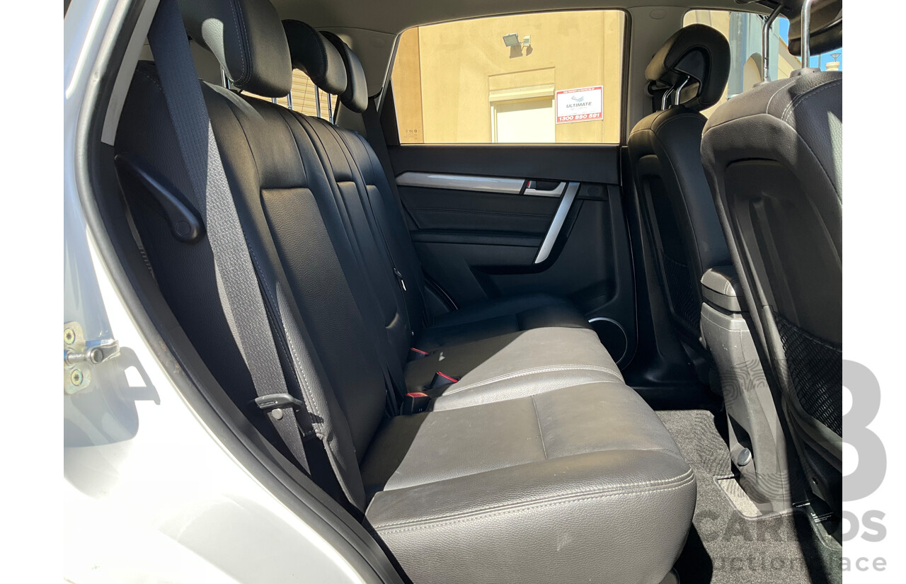 02/2016 Holden Captiva 7 LTZ (AWD) CG MY16 4d Wagon White Turbo Diesel 2.2L - 7 Seater
