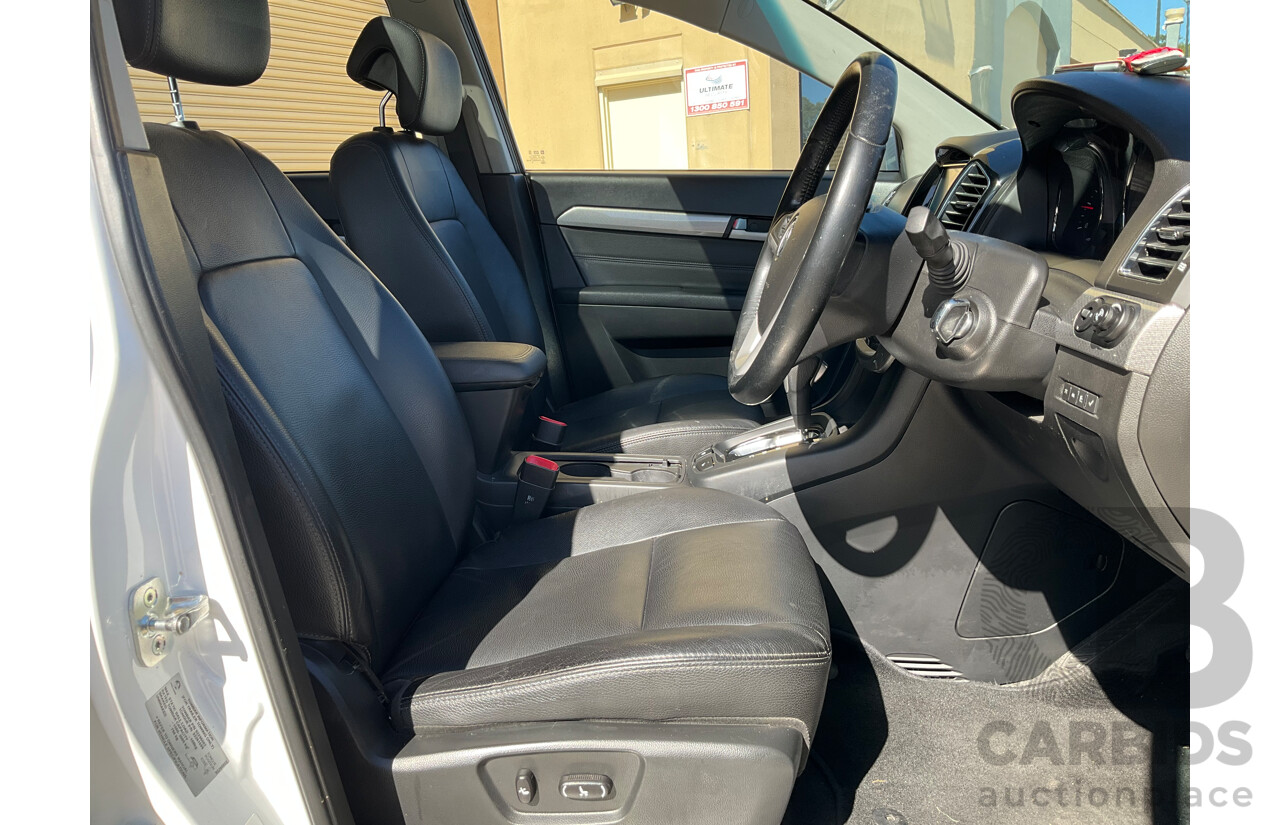 02/2016 Holden Captiva 7 LTZ (AWD) CG MY16 4d Wagon White Turbo Diesel 2.2L - 7 Seater