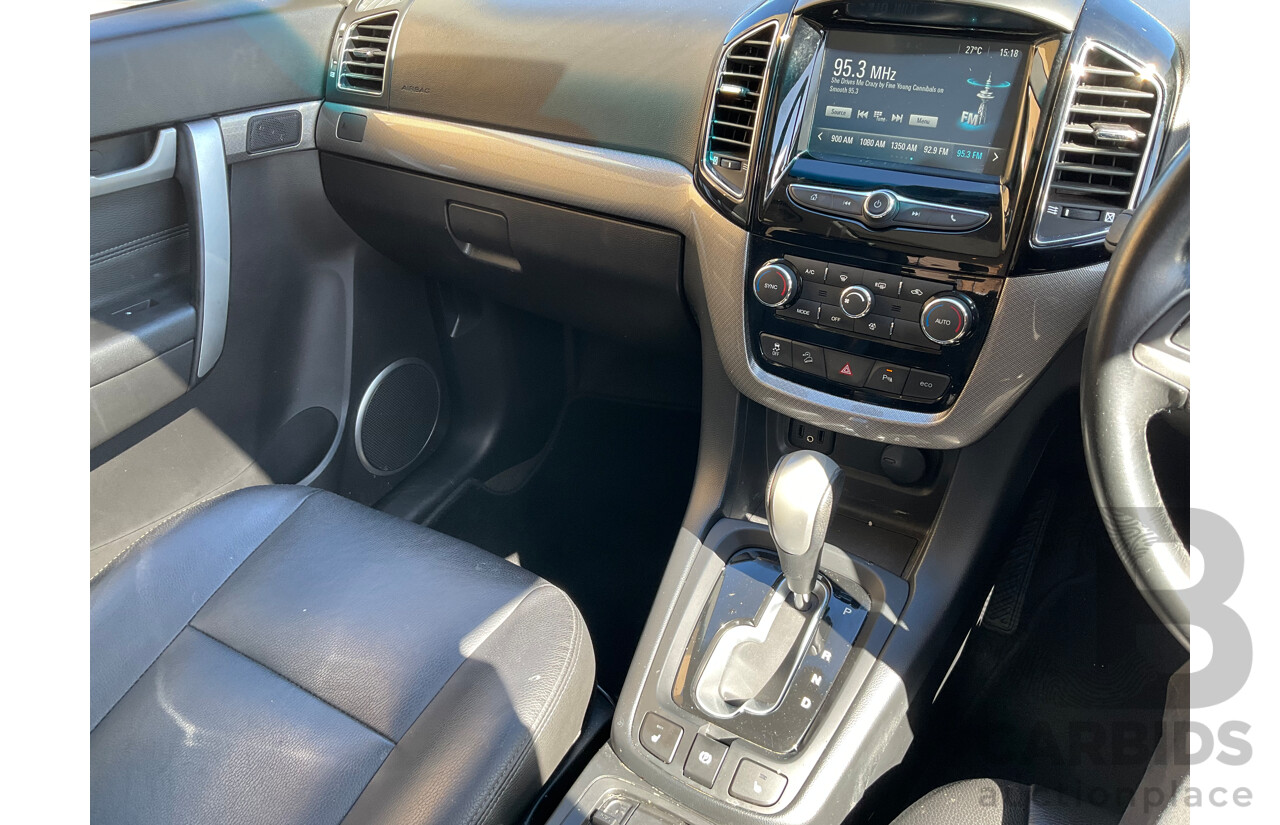 02/2016 Holden Captiva 7 LTZ (AWD) CG MY16 4d Wagon White Turbo Diesel 2.2L - 7 Seater