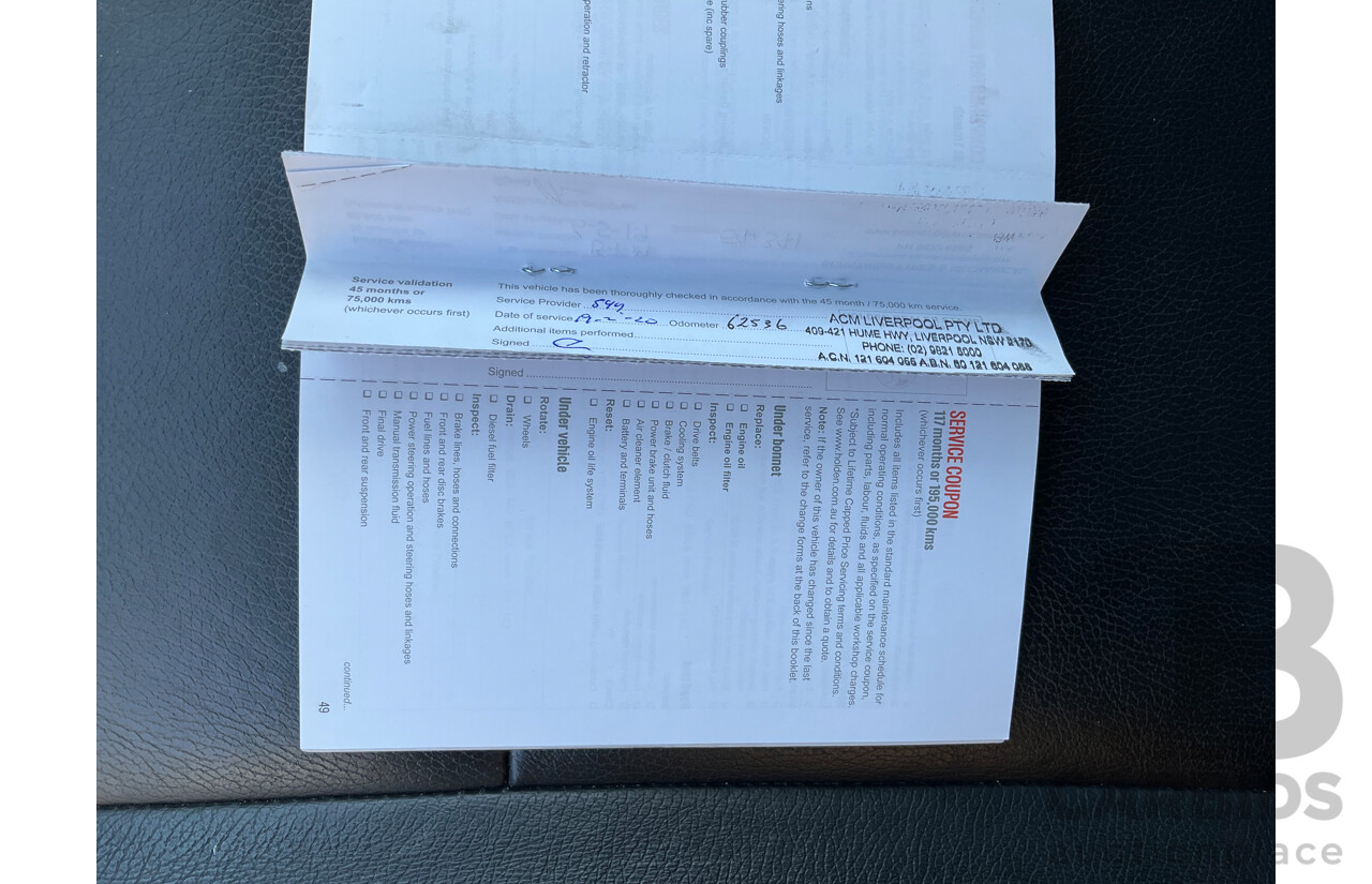 02/2016 Holden Captiva 7 LTZ (AWD) CG MY16 4d Wagon White Turbo Diesel 2.2L - 7 Seater