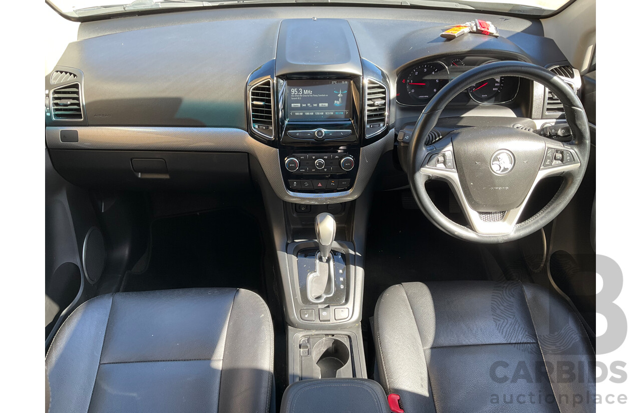 02/2016 Holden Captiva 7 LTZ (AWD) CG MY16 4d Wagon White Turbo Diesel 2.2L - 7 Seater