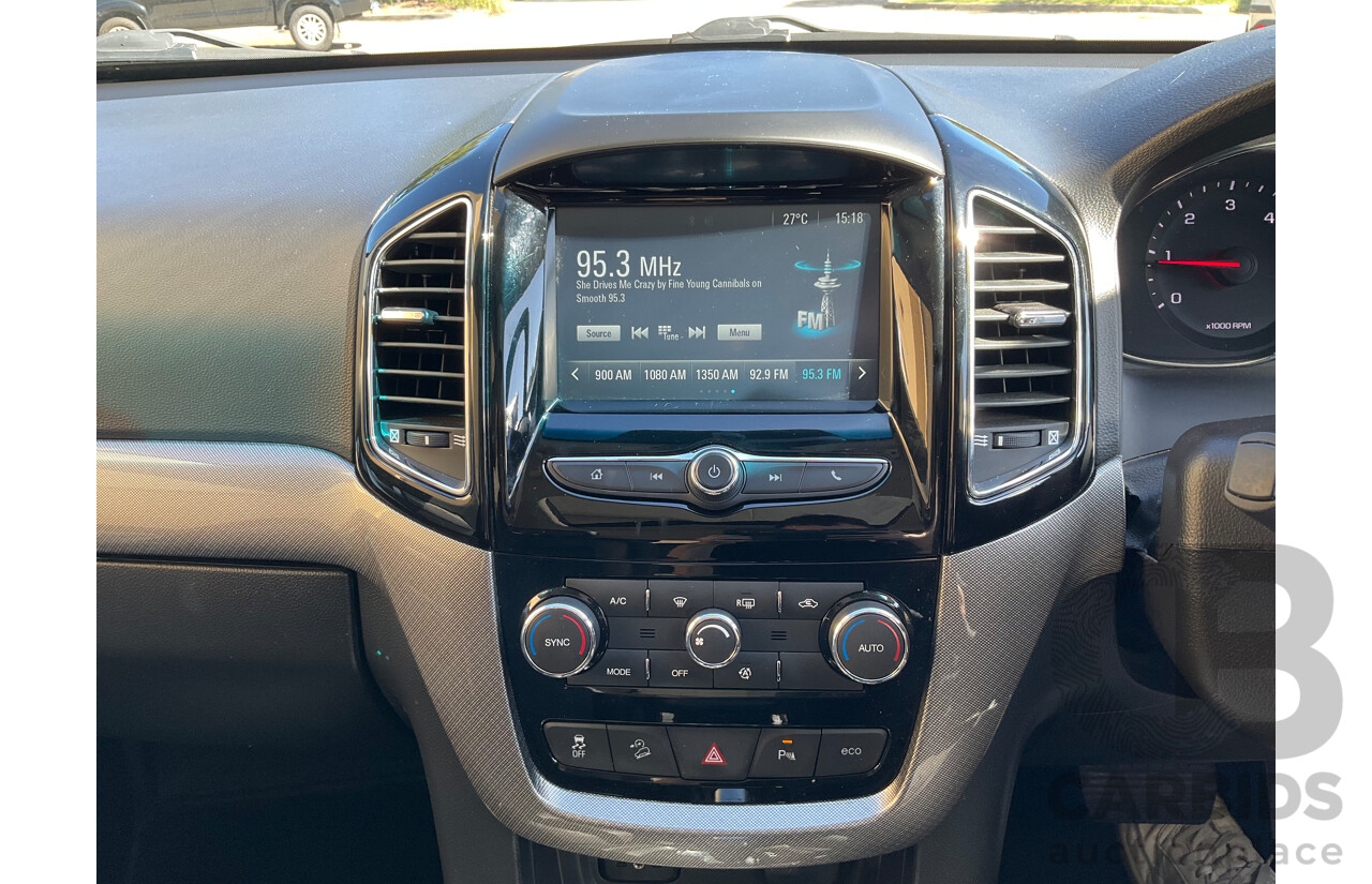 02/2016 Holden Captiva 7 LTZ (AWD) AWD CG MY16 4D Wagon White 2.2L