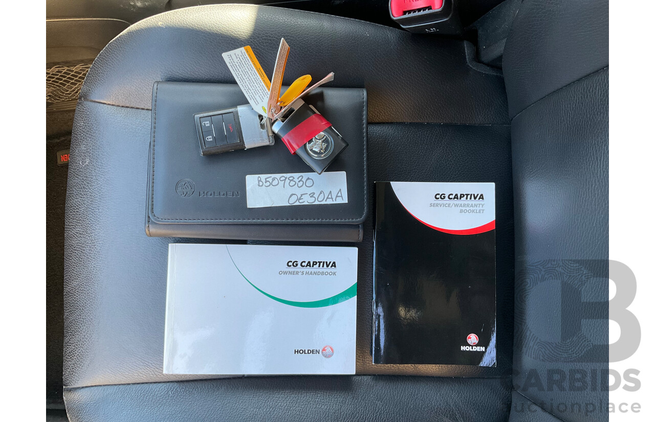 02/2016 Holden Captiva 7 LTZ (AWD) AWD CG MY16 4D Wagon White 2.2L