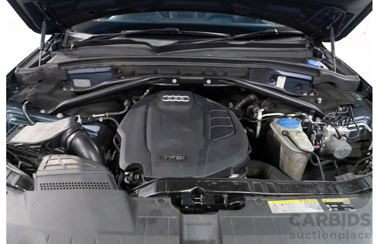 11/2015 Audi Q5 2.0 TFSI Quattro (AWD) 8R MY16 4d Wagon Utopia Blue Metallic Turbo 2.0L