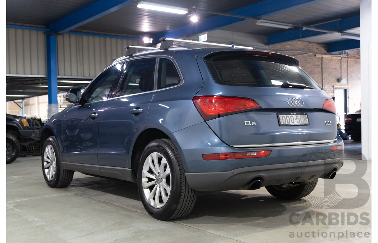 11/2015 Audi Q5 2.0 TFSI Quattro (AWD) 8R MY16 4d Wagon Utopia Blue Metallic Turbo 2.0L
