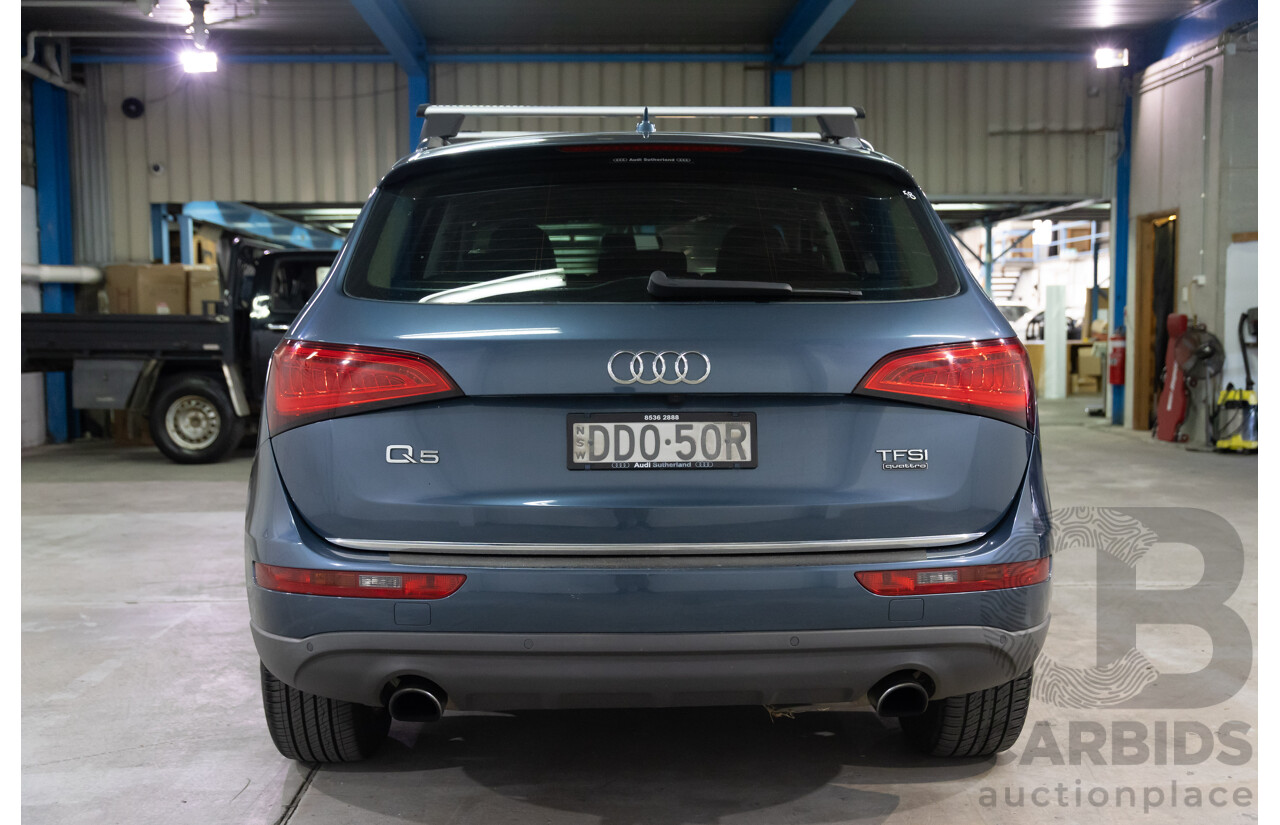 11/2015 Audi Q5 2.0 TFSI Quattro (AWD) 8R MY16 4d Wagon Utopia Blue Metallic Turbo 2.0L