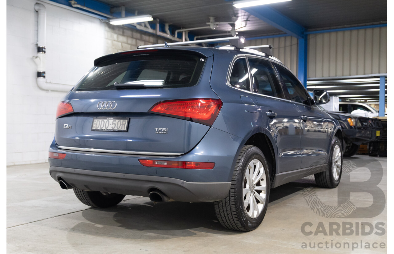 11/2015 Audi Q5 2.0 TFSI Quattro (AWD) 8R MY16 4d Wagon Utopia Blue Metallic Turbo 2.0L
