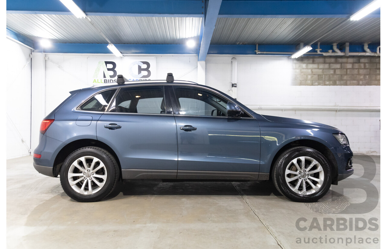 11/2015 Audi Q5 2.0 TFSI Quattro (AWD) 8R MY16 4d Wagon Utopia Blue Metallic Turbo 2.0L
