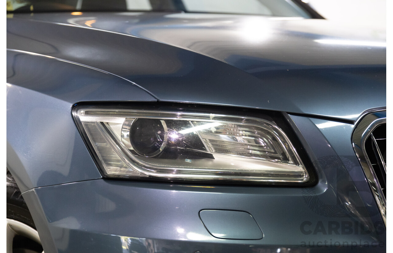 11/2015 Audi Q5 2.0 TFSI Quattro (AWD) 8R MY16 4d Wagon Utopia Blue Metallic Turbo 2.0L