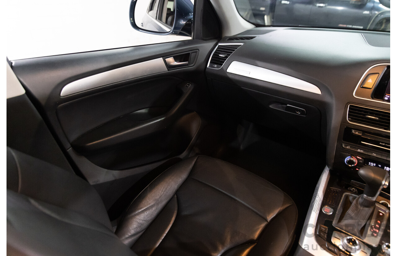 11/2015 Audi Q5 2.0 TFSI Quattro (AWD) 8R MY16 4d Wagon Utopia Blue Metallic Turbo 2.0L