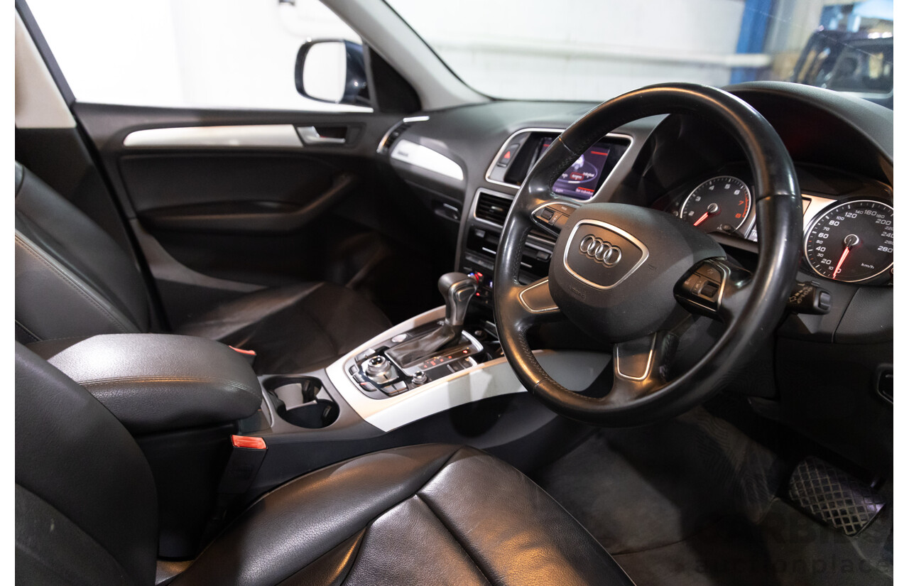 11/2015 Audi Q5 2.0 TFSI Quattro (AWD) 8R MY16 4d Wagon Utopia Blue Metallic Turbo 2.0L