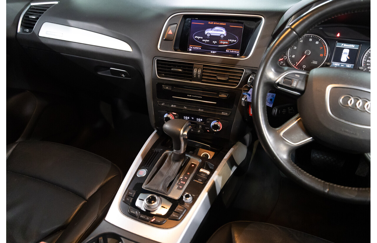 11/2015 Audi Q5 2.0 TFSI Quattro (AWD) 8R MY16 4d Wagon Utopia Blue Metallic Turbo 2.0L